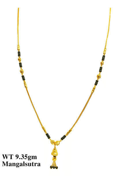 22 Kt Gold Fancy Light Weight Mangalsutra-71